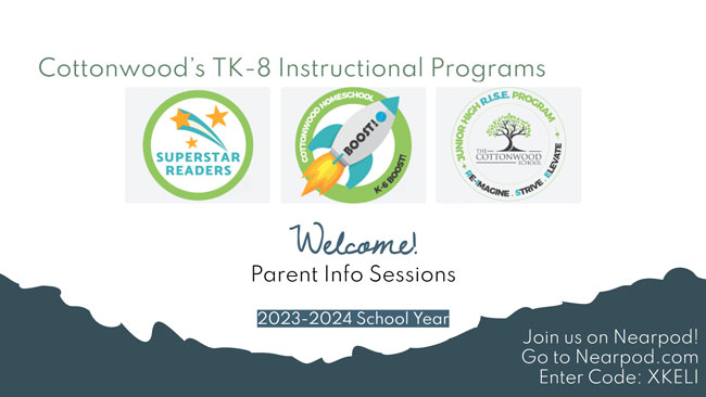 Image of cover of Instructional Programs parent info slide deck