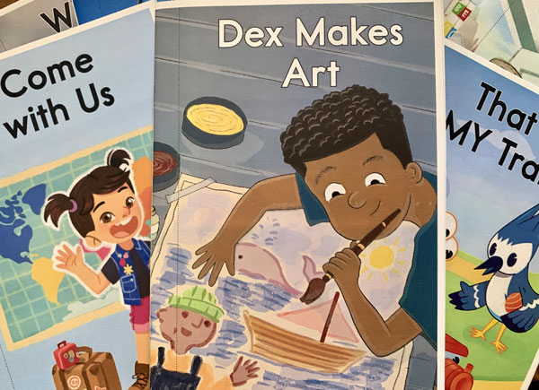 photo of children's book covers