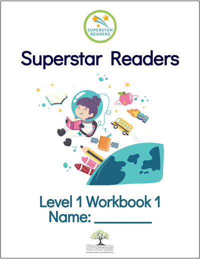 Superstar Readers Level 1 Workbook 1 cover