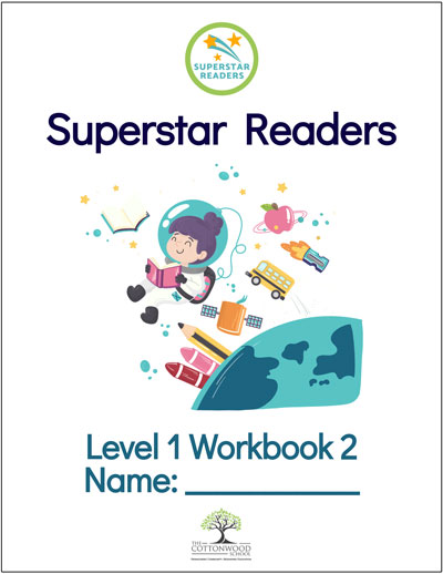 Superstar Readers Level 1 Workbook 2 cover