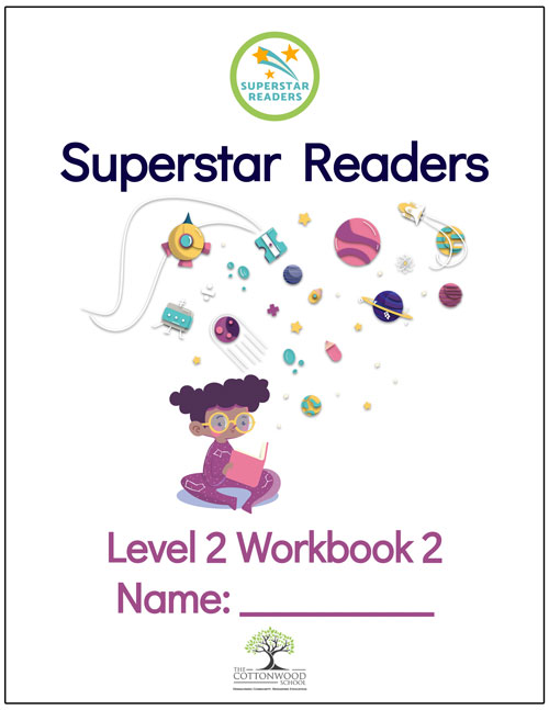 Superstar Readers level 2 -2 workbook cover