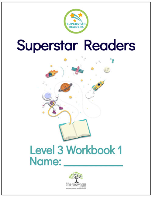 Superstar Readers Level 3 workbook 1 cover