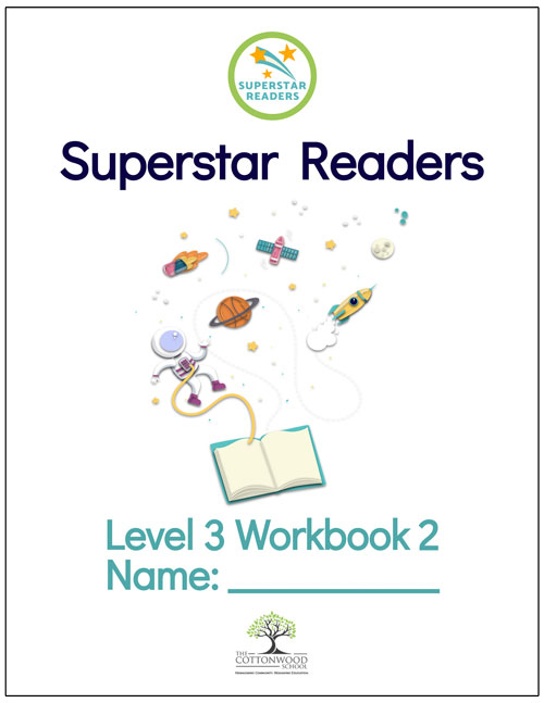 Superstar Readers Level 3 workbook 2 cover
