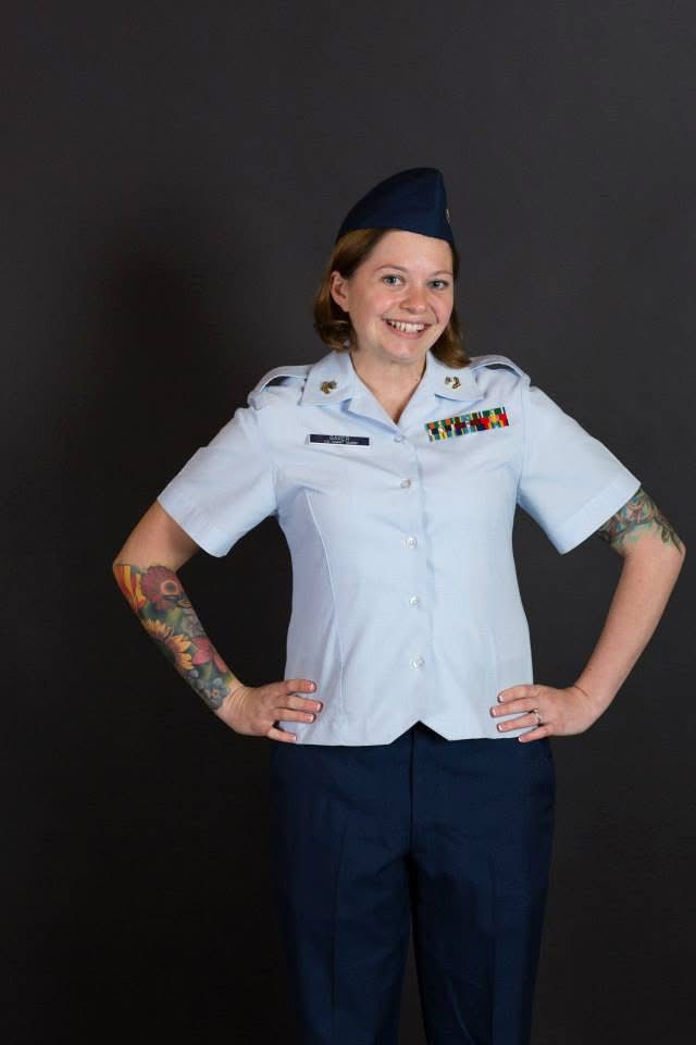 sashab1 photo of Sasha Basha Martin in military uniform