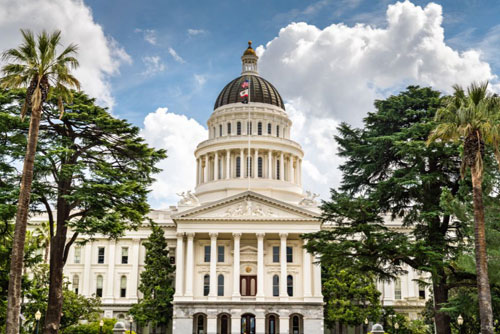 photo of California state capitol building
